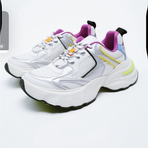 Zara Shoes - NWT Zara chunky Sneakers